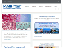 Tablet Screenshot of matrixbiology.nl